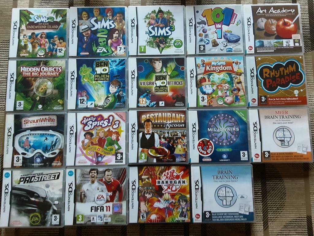 16 Nintendo Ds spelletjes als lot of apart te koop, Games en Spelcomputers, Games | Nintendo DS, Ophalen of Verzenden, Gebruikt