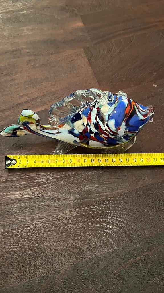Poisson en verre Murano, Enlèvement
