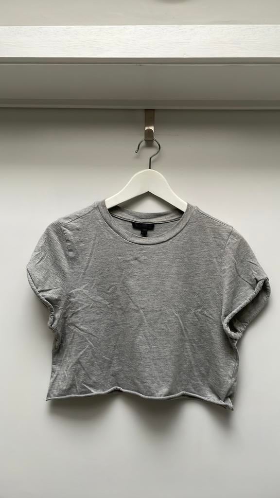 Dames t- shirt - maat S, Ophalen of Verzenden, Korte mouw, Maat 36 (S), Grijs