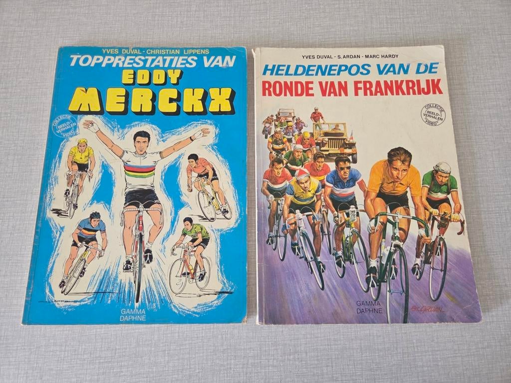 2 x 1ste druk., Boeken, Stripverhalen, Ophalen of Verzenden, Zo goed als nieuw, Yves duval, Meerdere stripboeken