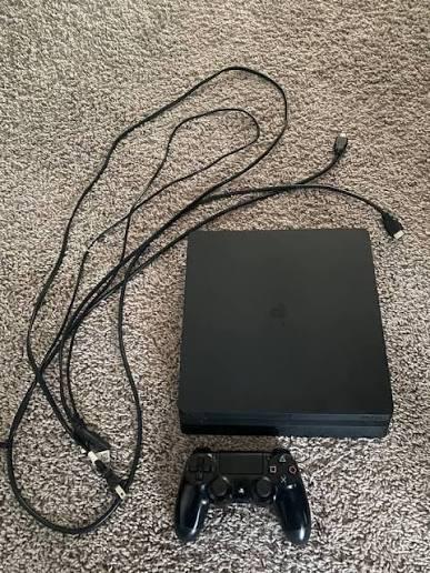 Playstation 4 slim 1TB, Games en Spelcomputers, Ophalen, Zo goed als nieuw, 1 TB, Met 1 controller