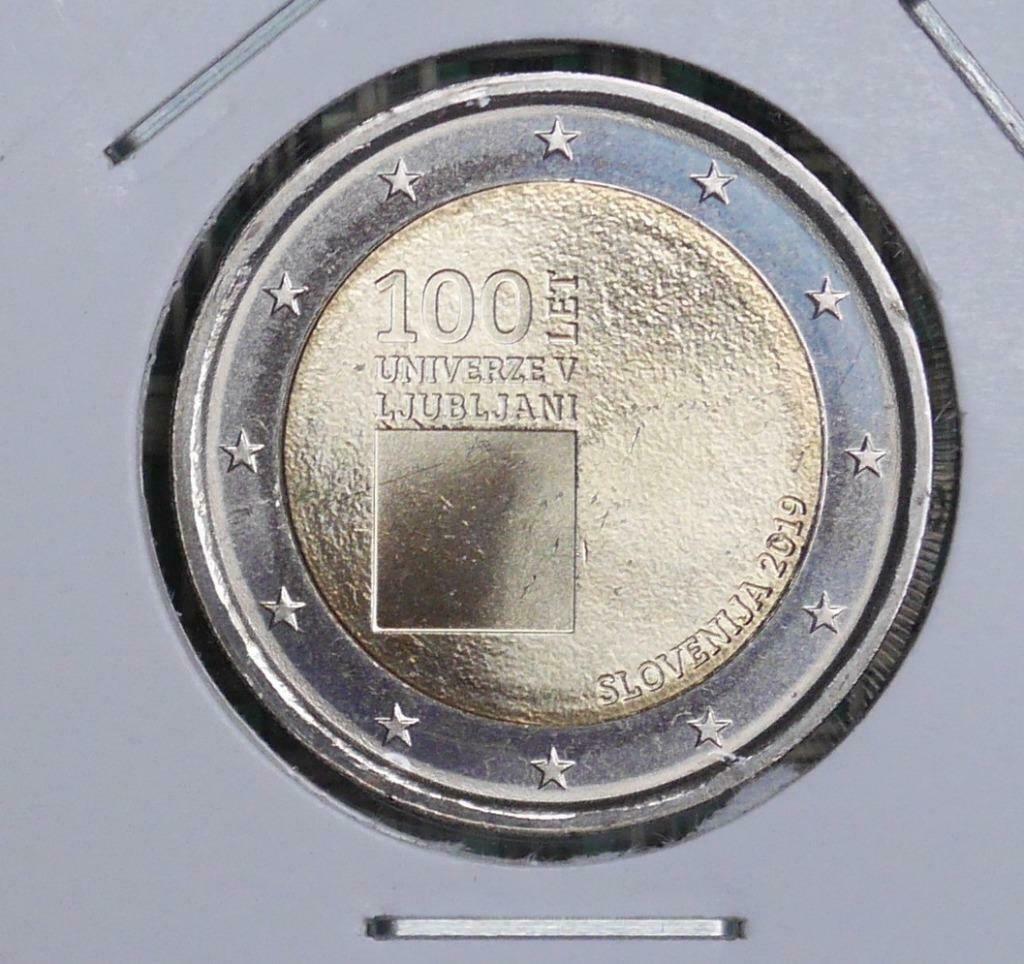 2 euro Slovenië 2019 UNC 100-jarig bestaan, Ophalen of Verzenden, Slovenië, 2 euro, Setje
