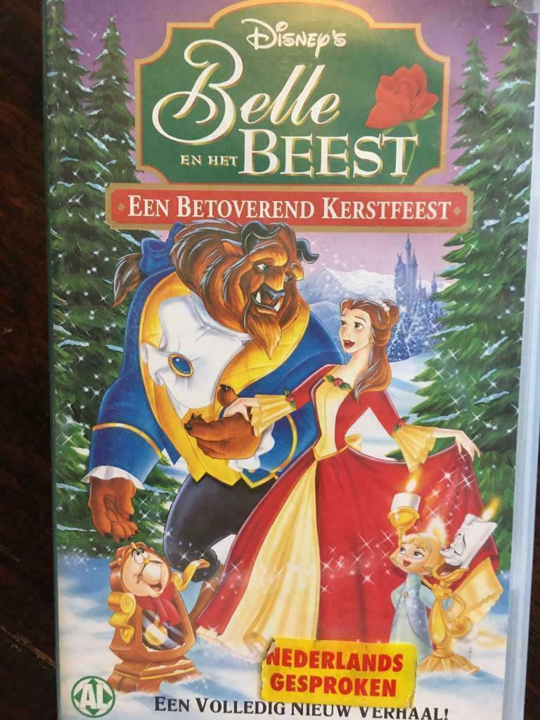 Video - Disney - Belle en het Beest Kerst, Cd's en Dvd's, Ophalen of Verzenden, Tekenfilm