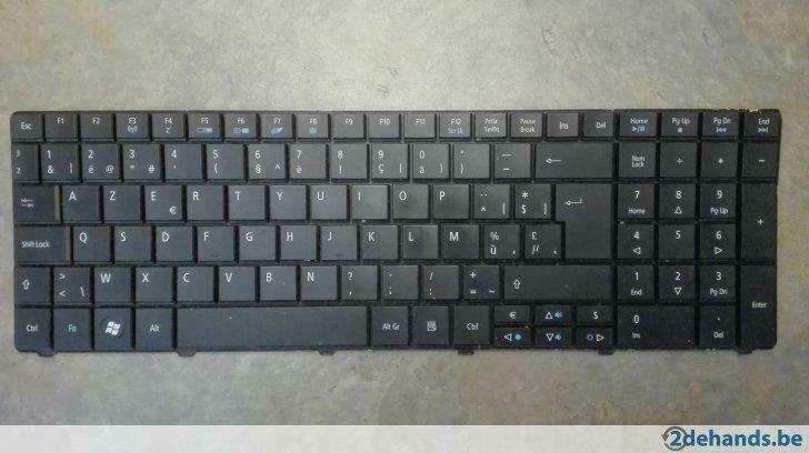 original keyboard Acer Acer Travelmate 8531/8571 BE keyboard, Computers en Software, Ophalen of Verzenden, Gebruikt