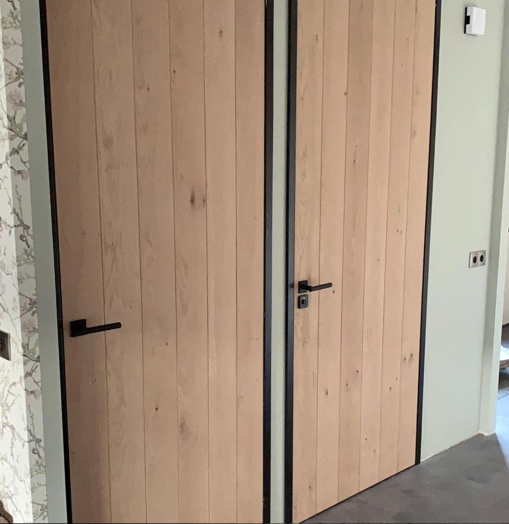 Binnendeuren | Eiken Loftdeur | Barndeur | Staldeur, Doe-het-zelf en Bouw, 80 tot 100 cm, Binnendeur, Nieuw, Ophalen of Verzenden