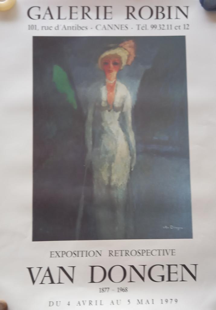 Affiche Kees Van Dongen, Antiek en Kunst, Verzenden
