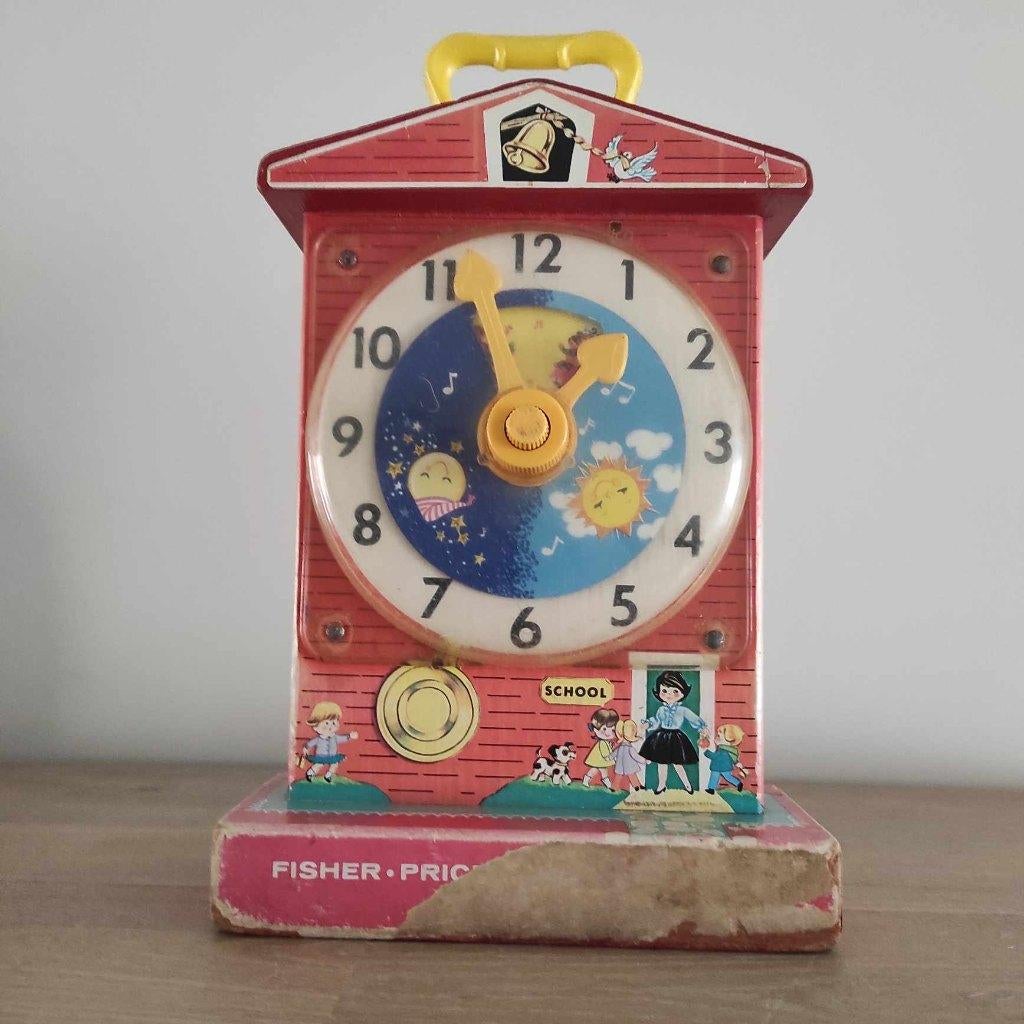 klok Fisher Price, Kinderen en Baby's, Speelgoed | Fisher-Price, Ophalen of Verzenden, Speelset