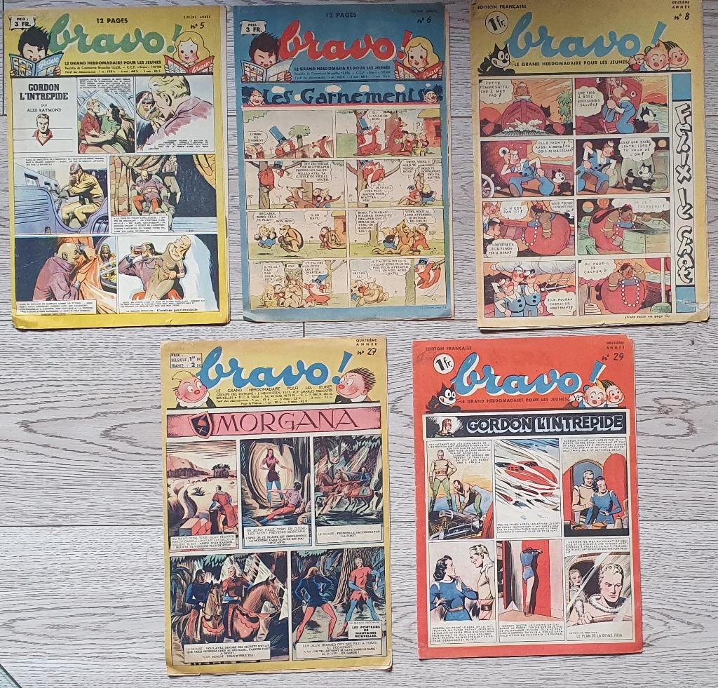 Lot de 5 Bravo !, Livres, Enlèvement ou Envoi