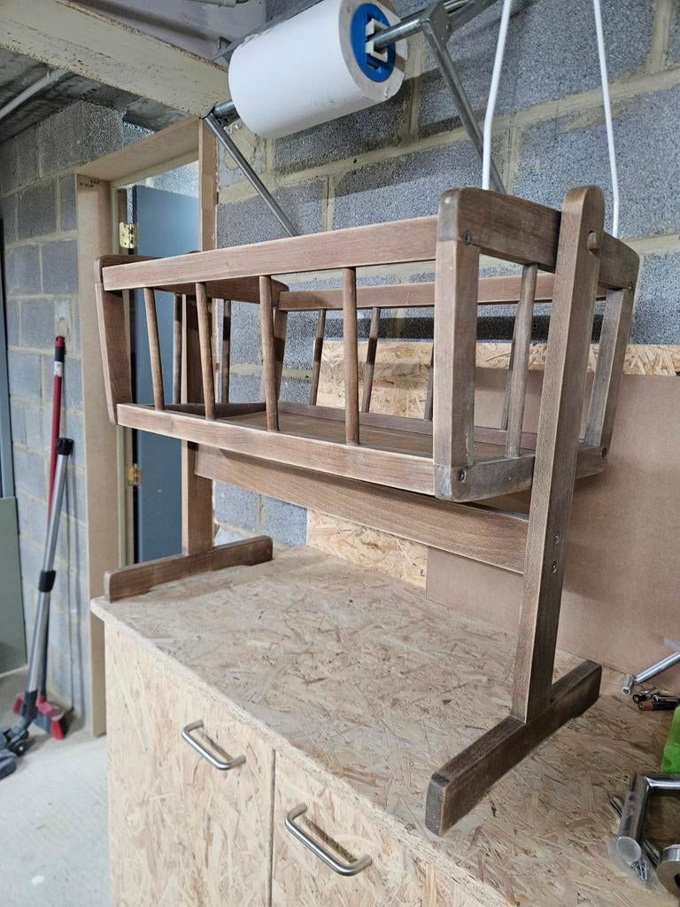 Berceau poupée en bois, Enlèvement, Utilisé, Autres types
