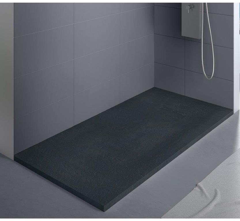 Receveur douche composite minéral structure pierre naturelle, Enlèvement ou Envoi, Neuf