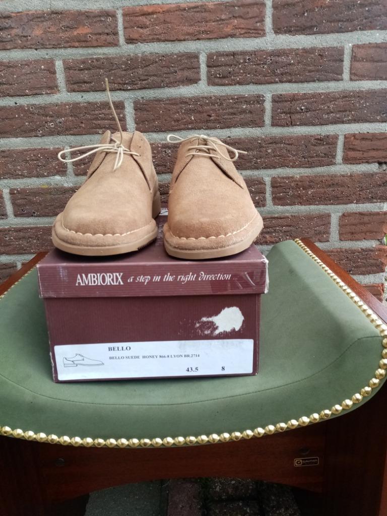 Heren schoenen Ambiorix Mt43, Mt43,5, Kleding | Heren, Schoenen, Ambiorix, Bruin, Nieuw, Ophalen of Verzenden