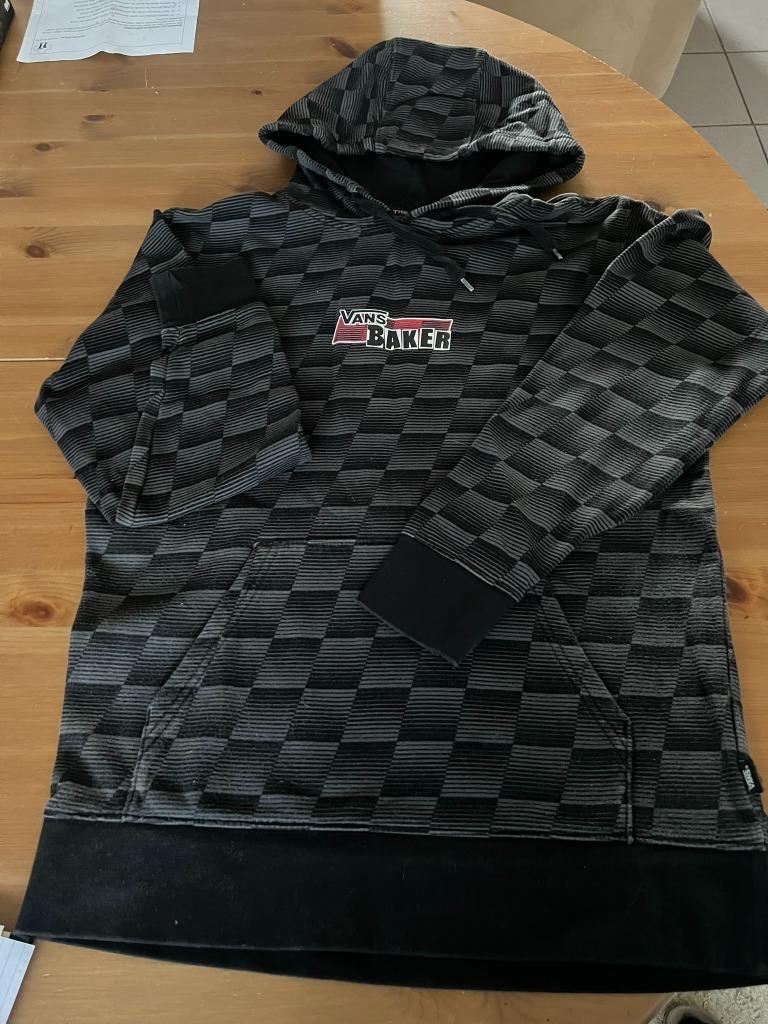 Hoodie Vans, Verzenden, Maat 46 (S) of kleiner, Zwart