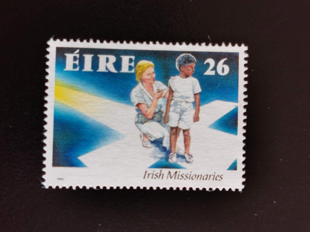Ierland 1990 - Ierse missionarissen, Ophalen of Verzenden, Ierland, Gestempeld