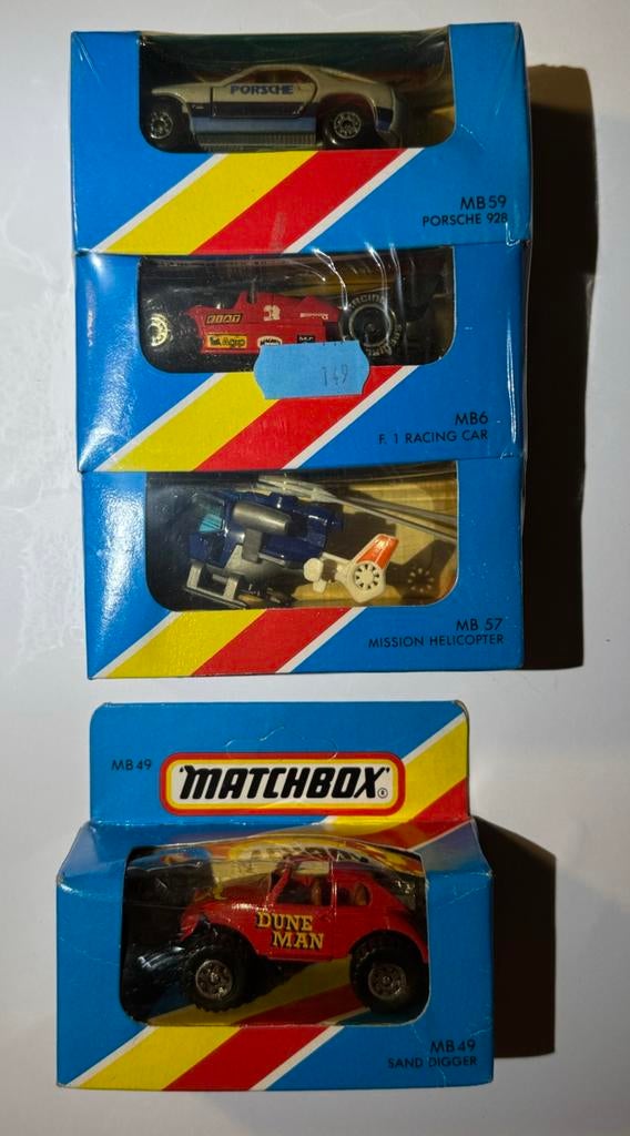 Matchbox Superfast 75 Series Mixed Lot – 4 Mint Boxed Models, Enlèvement ou Envoi, Neuf, Matchbox