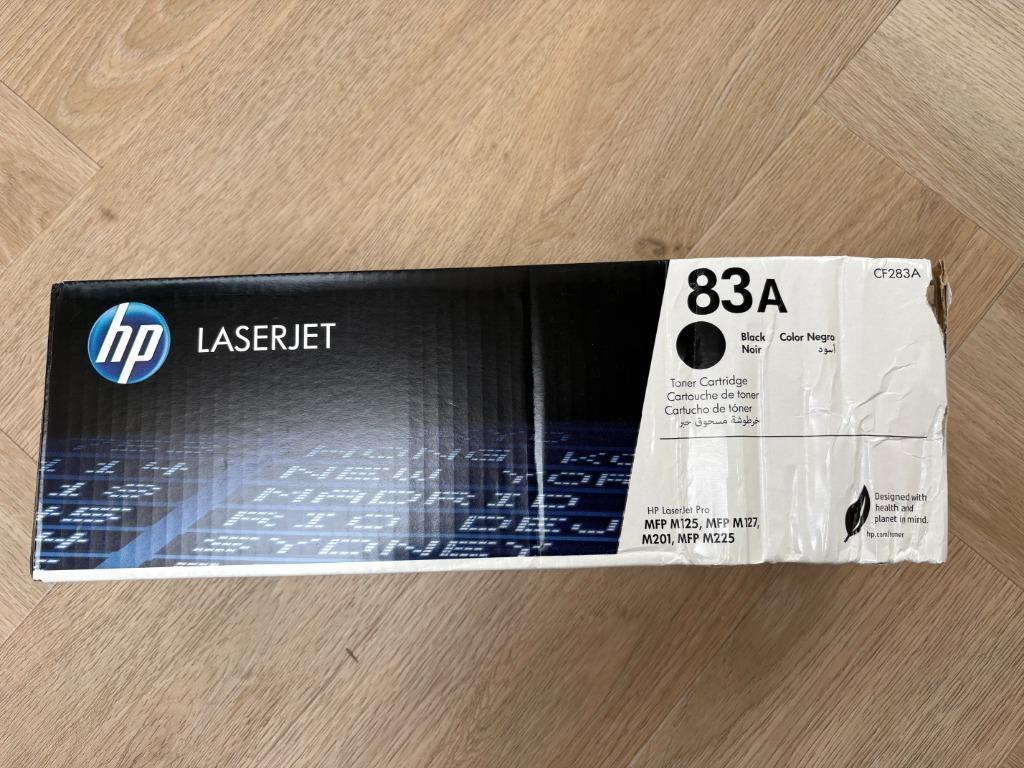 Nieuwe toner HP CF283A (HP 83A) zwart M125/M127/M201/M225, Ophalen of Verzenden, Nieuw, Toner, HP ORIGINAL