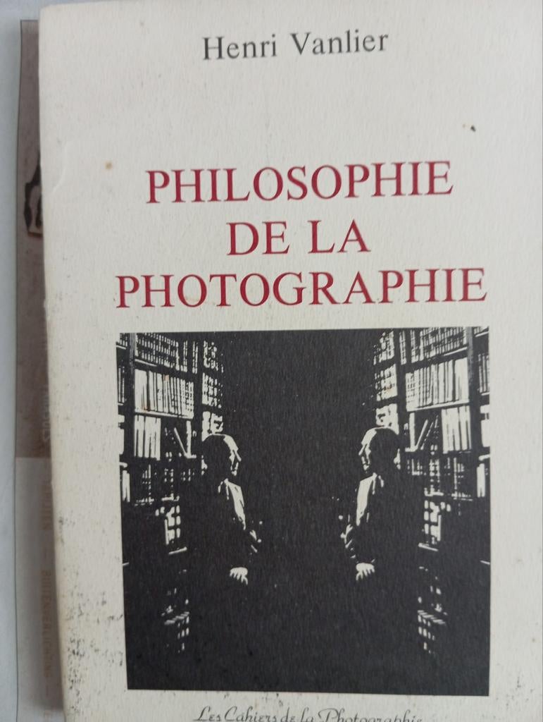 PHILOSOPHIE DE LA PHOTOGRAPHIE, Enlèvement ou Envoi, Utilisé