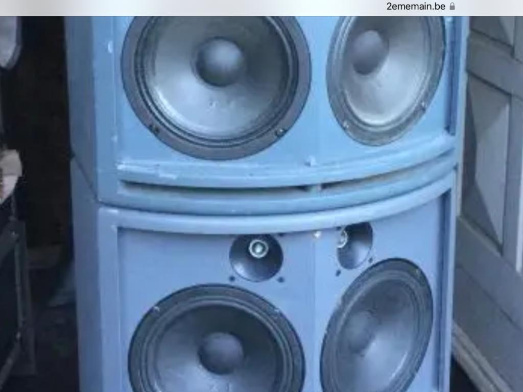 DOUBLES ENCEINTES TOP QUALITÉ OHM (rare en  occasion), TV, Hi-fi & Vidéo, Enceintes, Enlèvement ou Envoi