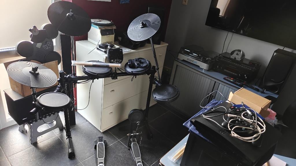 Alesis DM6 elektronische drum, Ophalen, Gebruikt, Overige merken
