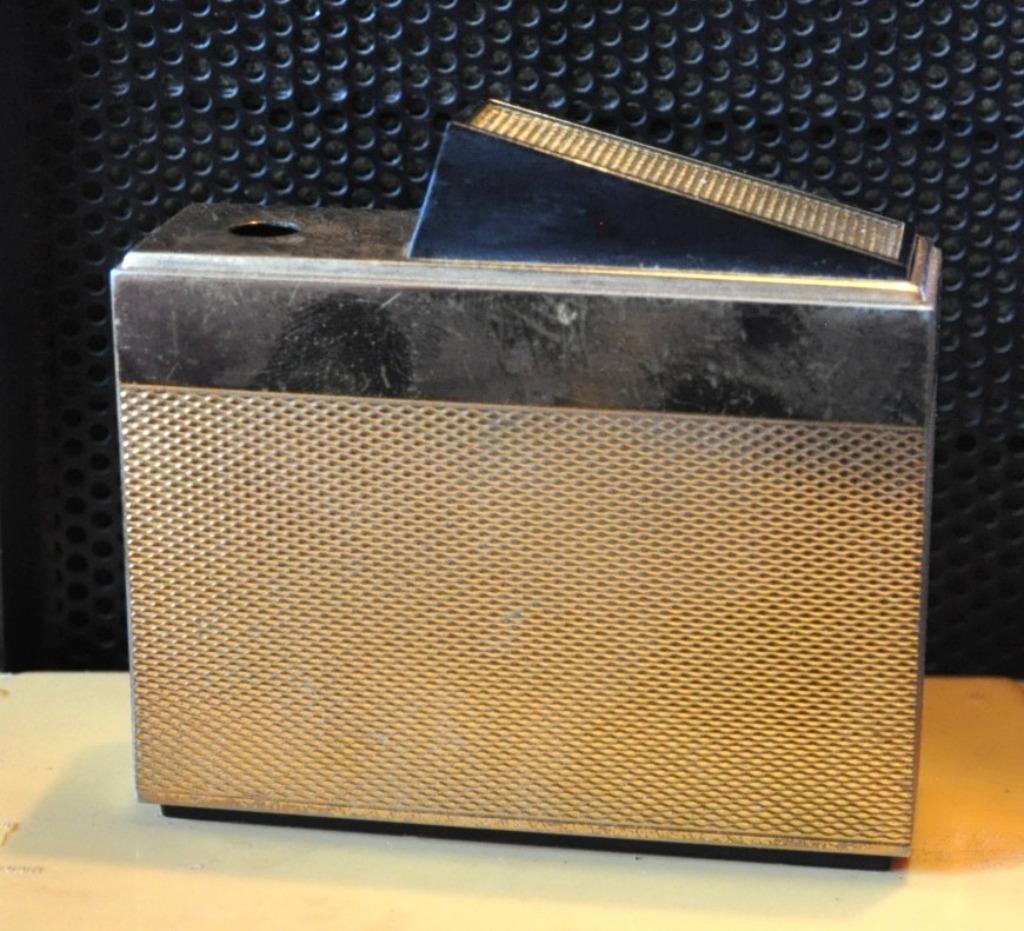 briquet de table au gaz doré electronic 2000rowenta vintage, Enlèvement ou Envoi, Utilisé, Briquet