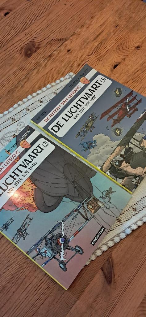 Boek strip De reizen van Lefranc - de luchtvaart prijs vr 2, Meerdere stripboeken, Ophalen, Nieuw