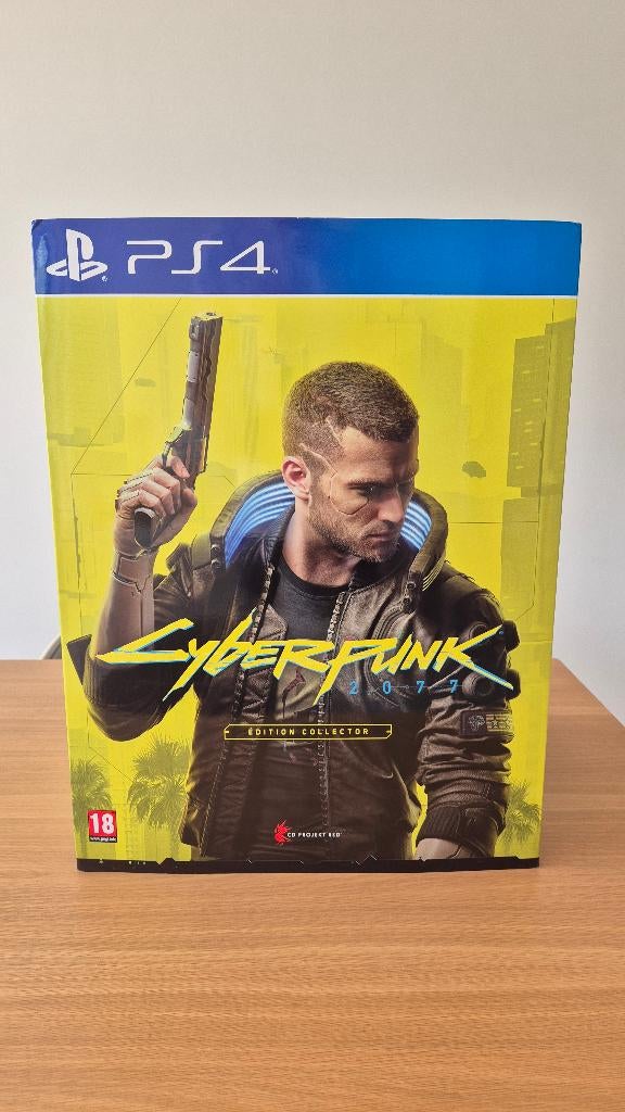 Cyberpunk 2077 CE collector editie PS4, Games en Spelcomputers, Vanaf 18 jaar, 1 speler, Eén computer, Zo goed als nieuw
