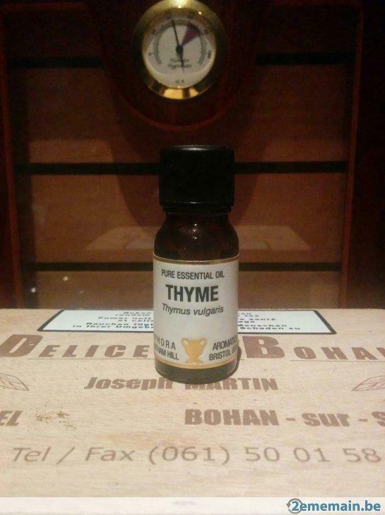 Huile essentielle Amphora Aromatics - Thym, Gebruikt