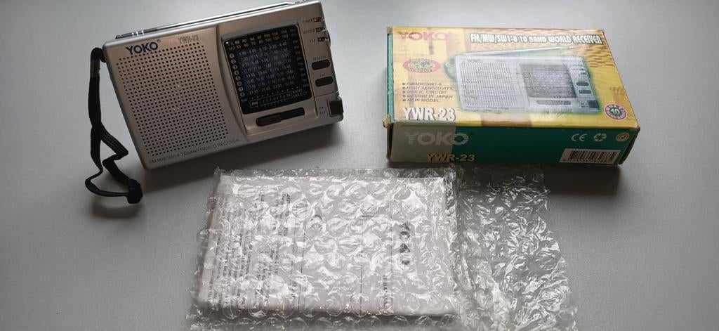 Vintage Yoko YWR-23 wereldontvanger, Ophalen of Verzenden, Zo goed als nieuw, Wereldontvanger