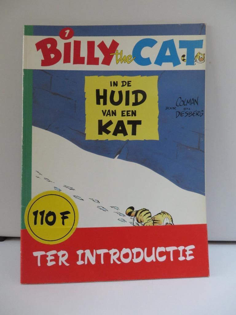 Billy the cat,delen 1-3-4-5-7-8 SC Desberg ea; Dupuis, Boeken, Meerdere stripboeken, Ophalen of Verzenden, Zo goed als nieuw