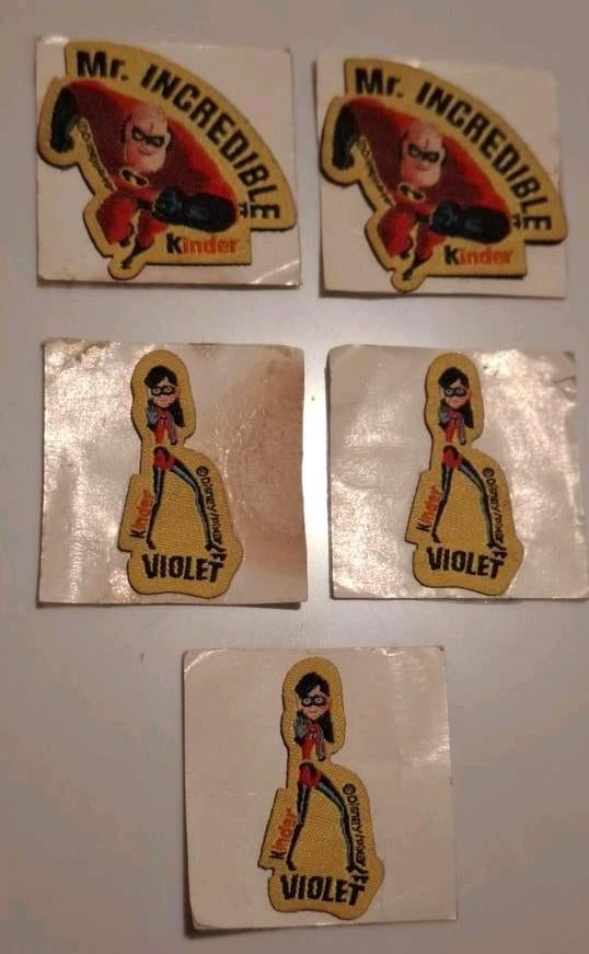 Mr. Incredible & Violet Opstrijk Patroon. Kinder Disney, Verzenden, Zo goed als nieuw