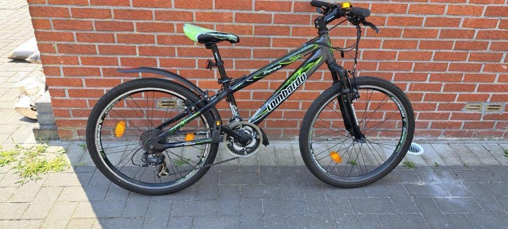Kinder Mountainbike Lombardo Shavano 24, Vélos & Vélomoteurs, Vélos | VTT & Mountainbikes, 57 cm ou plus, Enlèvement, Utilisé