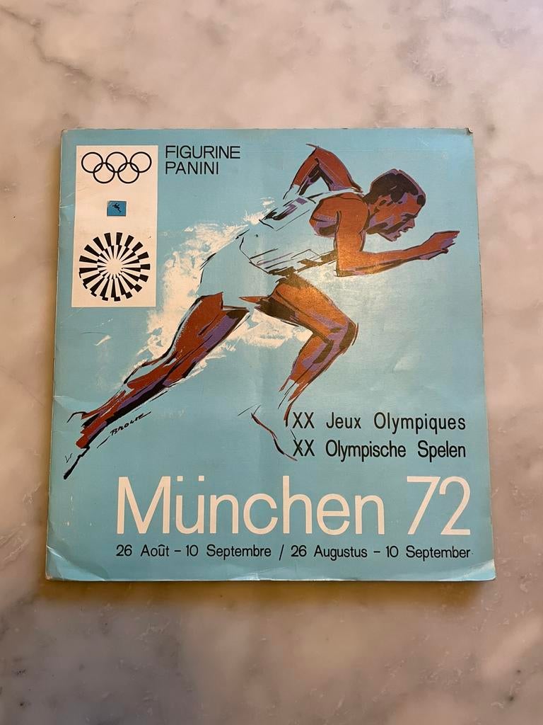 Panini München 72 Olympische Spelen, Ophalen of Verzenden, Gebruikt, Sticker