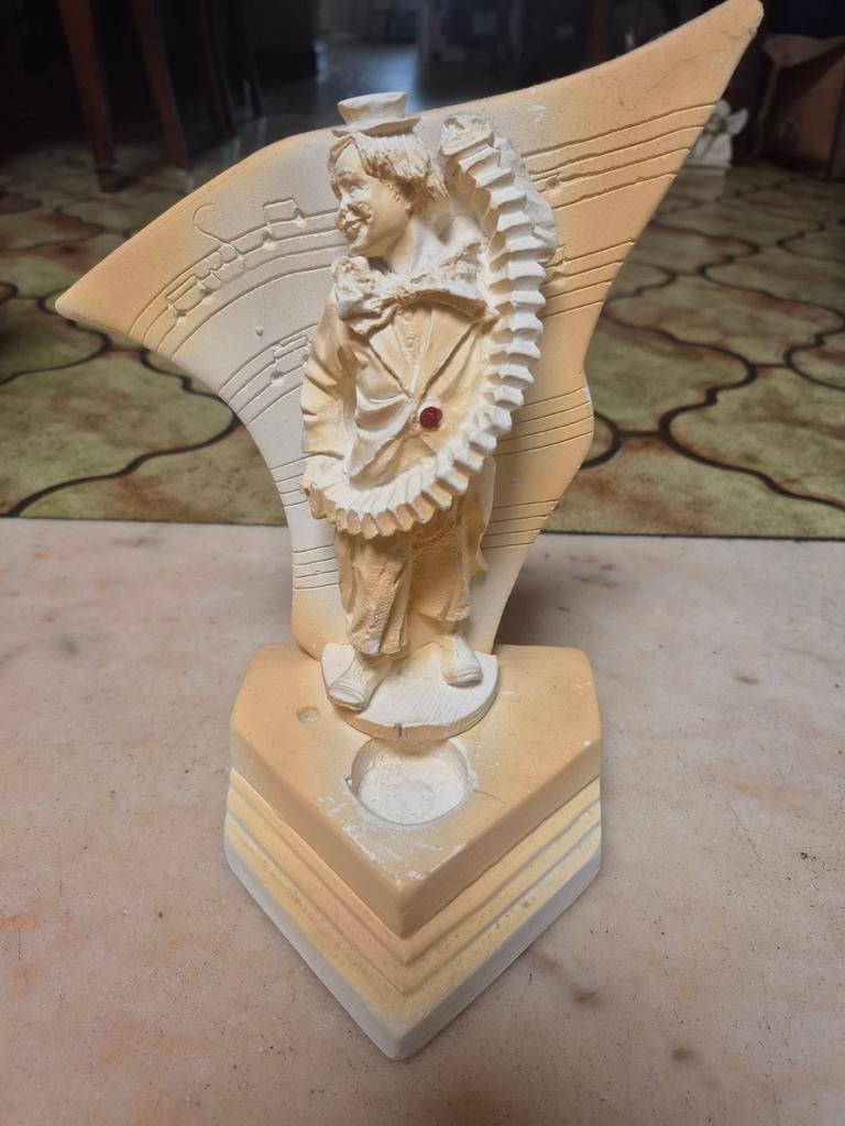 Statuette clown en parfait état., Antiquités & Art, Art | Sculptures & Bois, Enlèvement