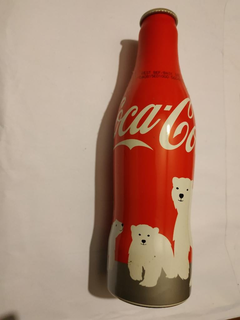 Coca-Cola bouteille alu Singapour, Collections, Enlèvement, Comme neuf, Emballage