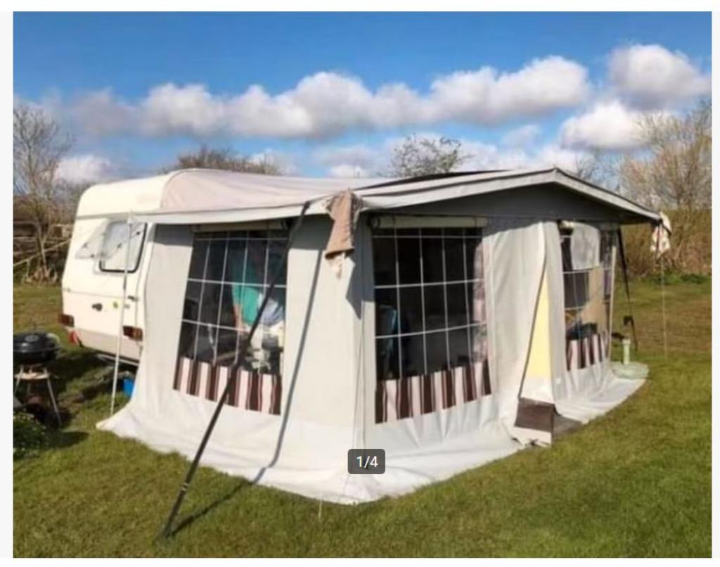 Winter voortent sloop 2 (Omloop ~700cm.), Ophalen, Zo goed als nieuw