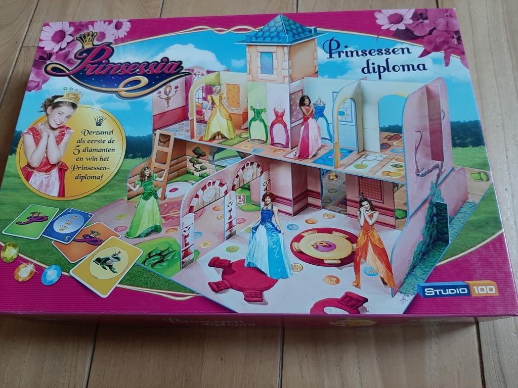 Prinsessia bordspel, Hobby en Vrije tijd, Ophalen, Gebruikt, Studio 100