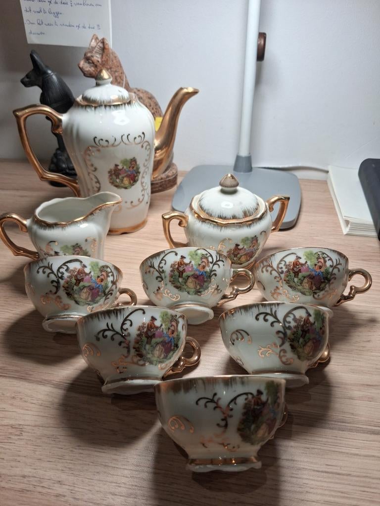 Oud servies., Antiquités & Art, Antiquités | Services (vaisselle) complet, Enlèvement