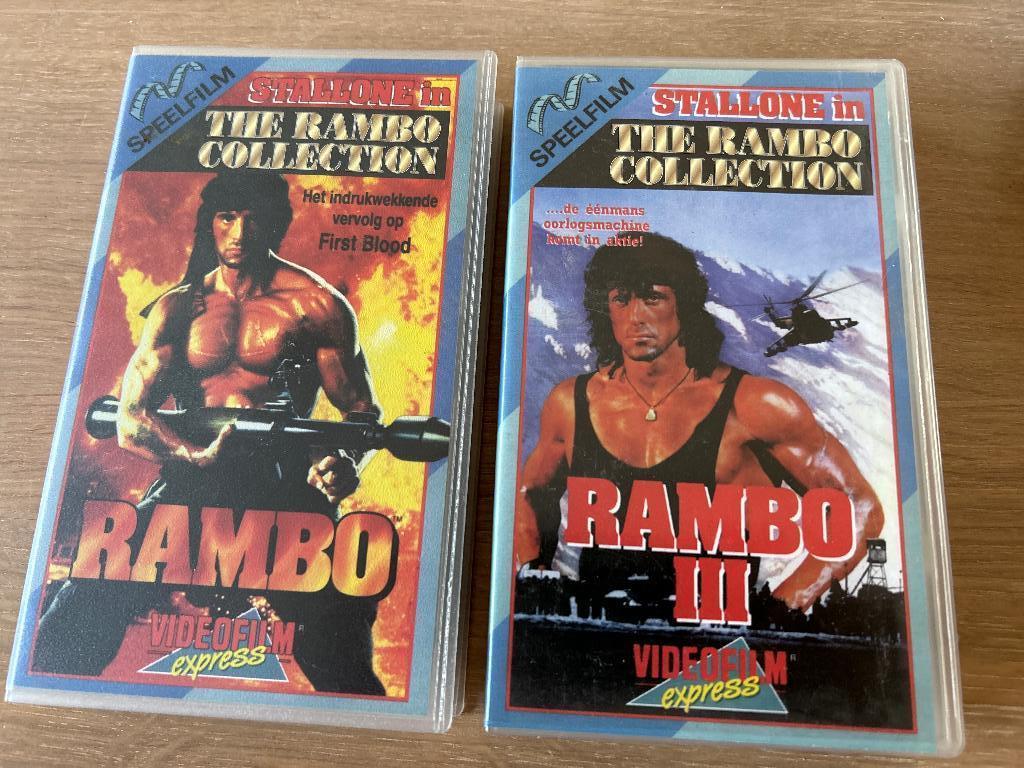 VHS Rambo, Alle leeftijden, Ophalen of Verzenden, Gebruikt, Actie en Avontuur