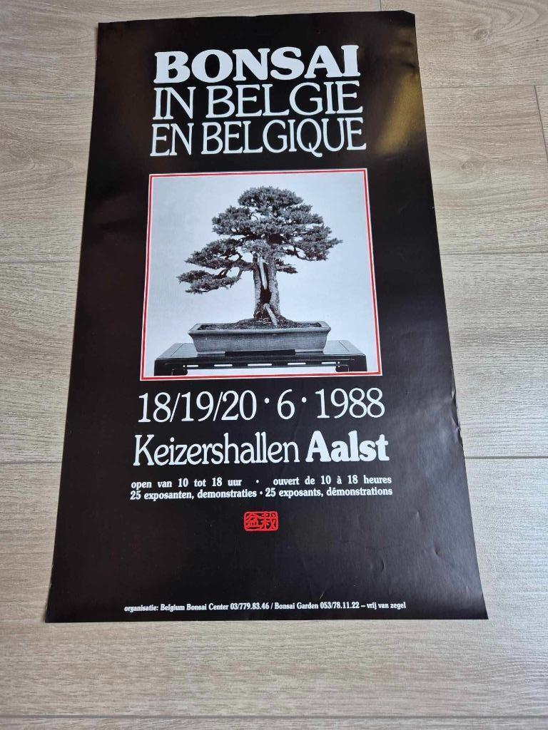 Affiche Bonsai in België, Verzamelen, Posters, Ophalen of Verzenden