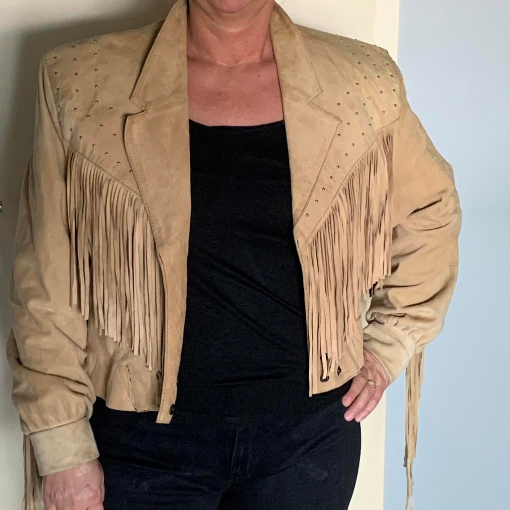 Veste en daim taille M, Kleding | Heren, Zo goed als nieuw