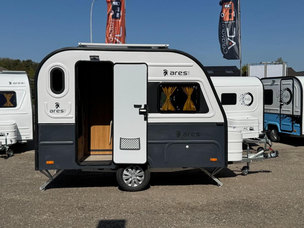 ✅CARAVAN ARES 310 • GRIJS • NIEUW • 4PERSOONS • 710KG • ALKO, Overige merken, Bedrijf, Treinzit, 4 tot 5 meter
