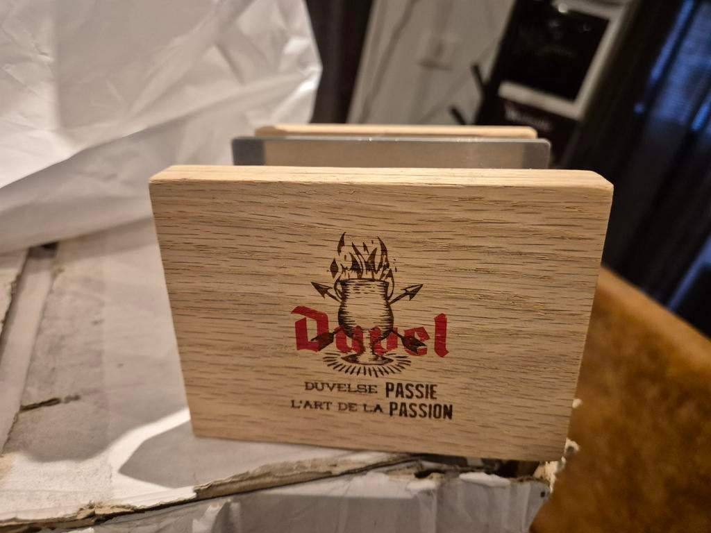 Bierviltjes houder, Verzamelen, Ophalen of Verzenden, Duvel
