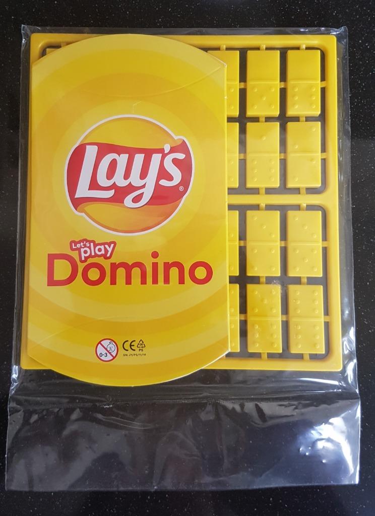 LAY`S - flippo Let`s Play Domino, collectors item, NIEUW., Verzenden, Spiek, Overige typen