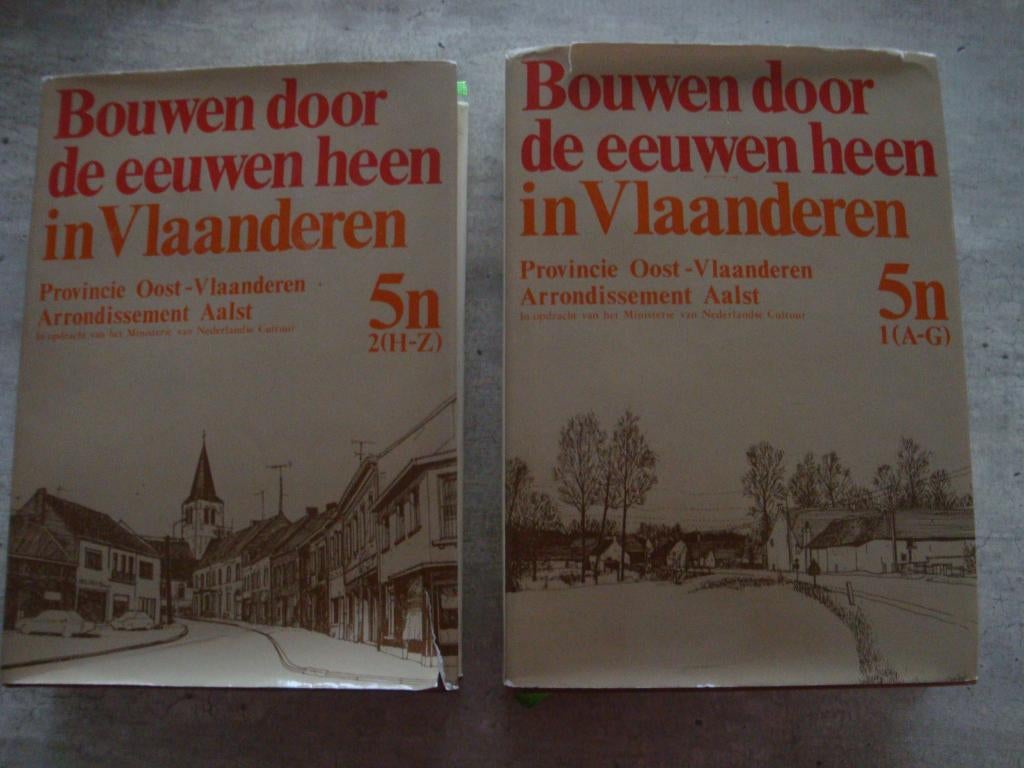 BOUWEN DOOR DE EEUWEN HEEN IN VLAANDEREN 5n1,2 (A-Z), Enlèvement ou Envoi, Utilisé