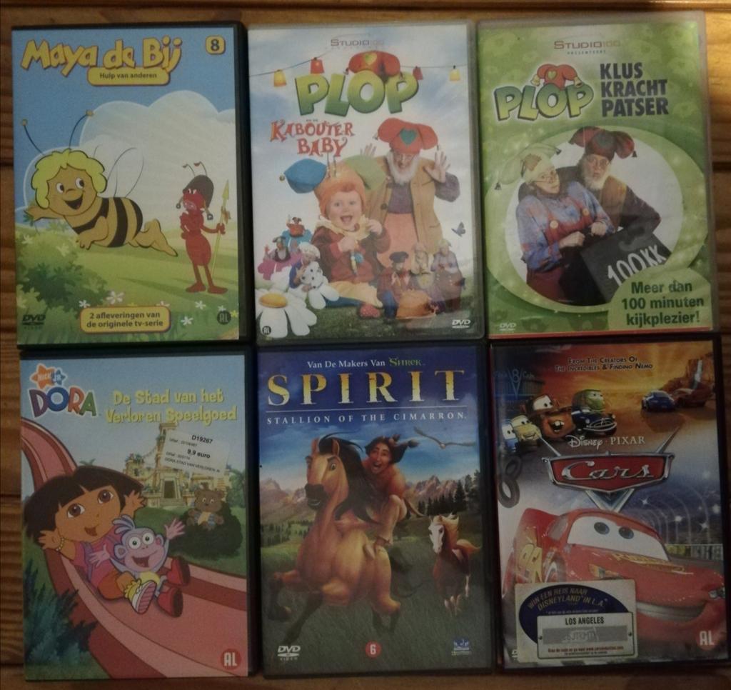 DVD kinderfilms, Cd's en Dvd's, Ophalen of Verzenden, Zo goed als nieuw
