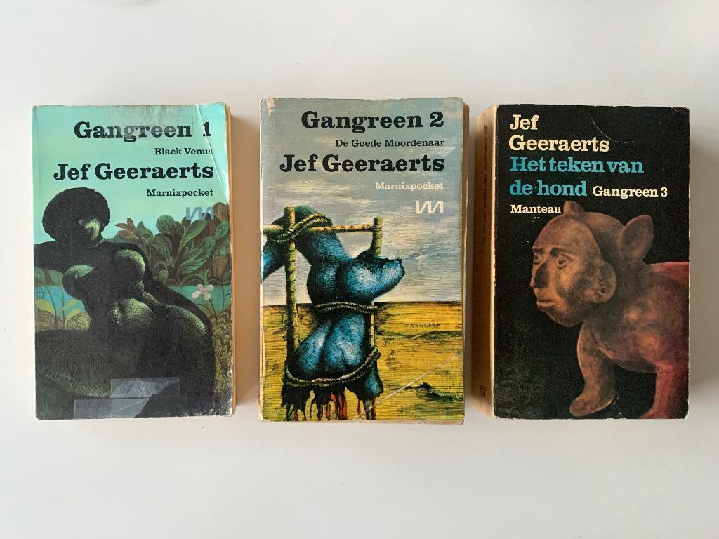 Gangreen 1, 2 en 3, Jef Geeraerts, Boeken, Ophalen of Verzenden, Gelezen