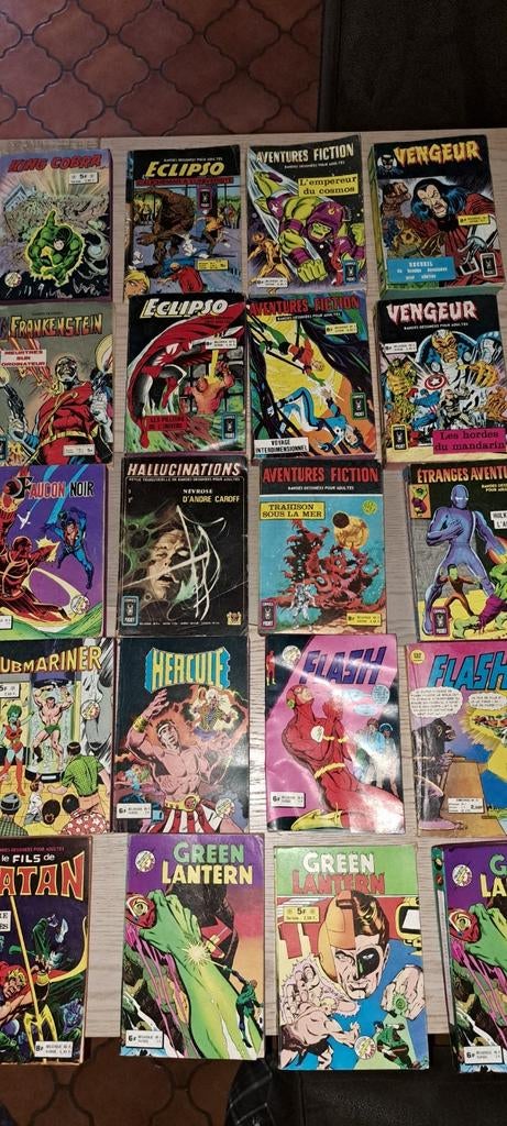 MARVEL,  COMICS POCKET, Publication FLASH, Eén comic