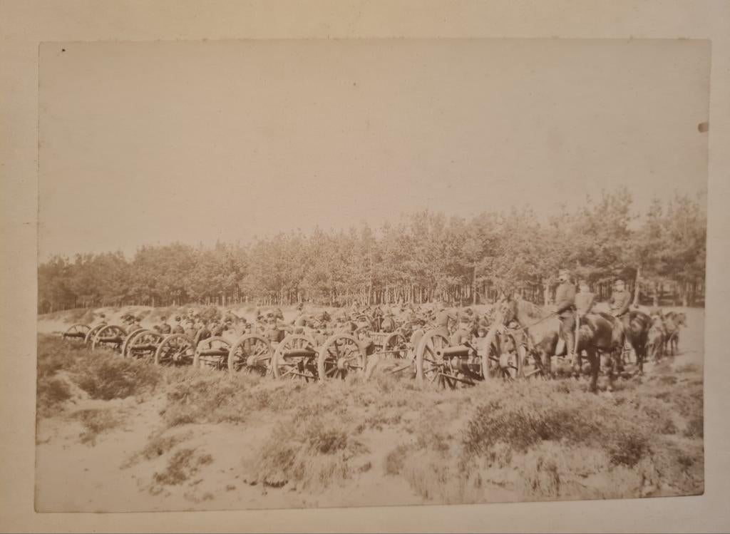 Photo argentique WW1 ABBL artillerie campagne armée belge, Enlèvement ou Envoi