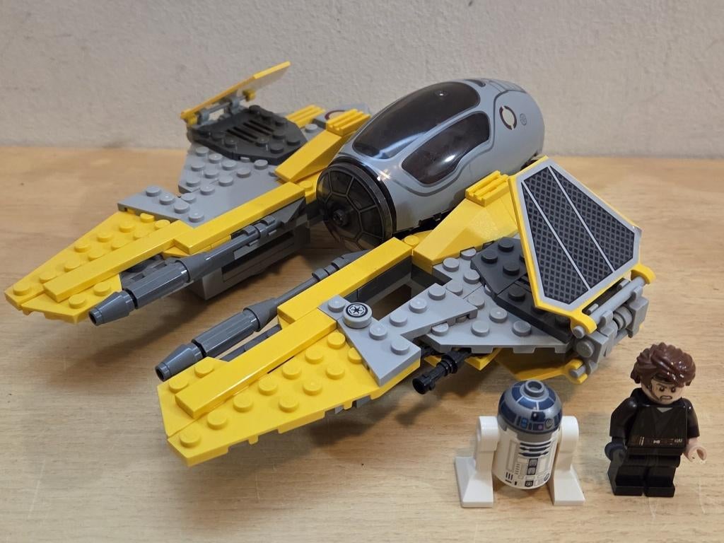 Lego 75281 Anakin's Jedi Interceptor, Ophalen of Verzenden, Gebruikt, Complete set, Lego