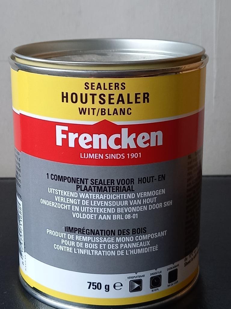 sealer voor hout - merk Frencken 750g, Moins de 5 litres, Enlèvement, Neuf, Blanc