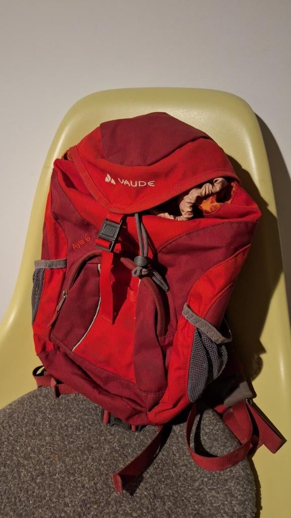 Vaude rugzak 6L ayla rood, Ophalen, Gebruikt, Overige merken